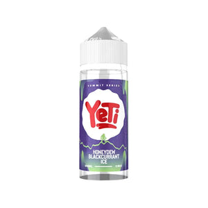 Yeti Summit Series honeydew blackcurrant Ice Flavour 100ml Shortfill Vape Juice Great for Sub-ohm vape kits & sub-ohm vape tanks