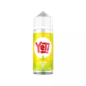 Yeti Summit Series lemon lime Ice Flavour 100ml Shortfill Vape Juice Great for Sub-ohm vape kits & sub-ohm vape tanks