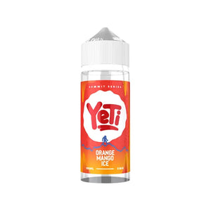 Yeti Summit Series orange mango Ice Flavour 100ml Shortfill Vape Juice Great for Sub-ohm vape kits & sub-ohm vape tanks