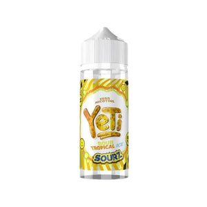 Yeti Sourz Sour Tropical Ice Flavour 100ml Shortfill Vape Juice Great for Sub-ohm Vape Kits