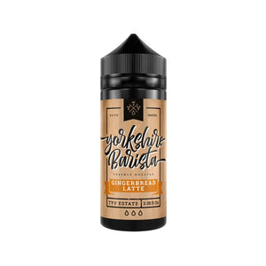 Yorkshire Barista gingerbread Latte flavour 100ml E-liquid Juice great for Sub-ohm vape kits