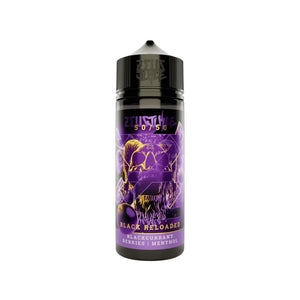 Zeus Juice 50VG/50PG black reloaded 100ml Shortfill Vape Juice Great for Refillable Pod Vape Kits