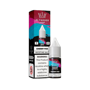 Al Fakher Cherry Fizz 10ml Nic Salt E-liquid - Great for Refillable Vape Kits