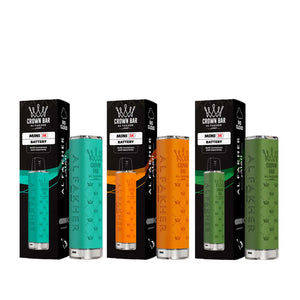 Al Fakher Crown Bar Mini 3K Device in 3 different colours - Teal - Orange - Green