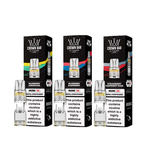 Al Fakher Crown Bar Mini 3K Refill Pods for the Al Fakher Crown Bar Mini 3K Device