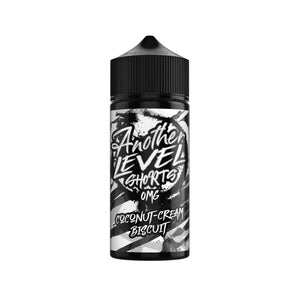 Another Level Coconut Cream Biscuit Flavour 100ml By Wick Addiction 50VG/50PG Vape Juice Great for Refillable Pod Vape Kits