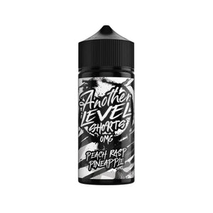 Another Level Peach Rasp Pineapple Flavour 100ml By Wick Addiction 50VG/50PG Vape Juice Great for Refillable Pod Vape Kits