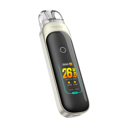 Aspire Pixo Pod Vape Kit in five colours, displaying 26W power settings on the screen.