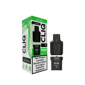 Avomi Cliq 6K Prefilled Replacement Pod Apple Pear Flavour for the Avomi Cliq Prefilled Vape Pod Kit