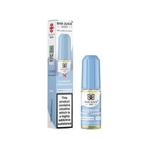 Bar Juice 5000 10ml Nic Salt Blueberry Pomegranate flavour perfect for Pod Vape Kits