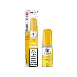 Bar Juice 5000 10ml Nic Salt NRG ICE flavour perfect for Pod Vape Kits