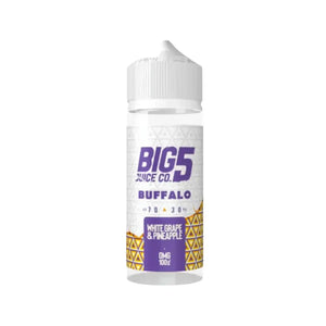 Big 5 Vape Juice Buffalo 100ml Shortfill e liquid perfect for Sub-ohm Vape Kits & Sub-ohm Vape Tanks