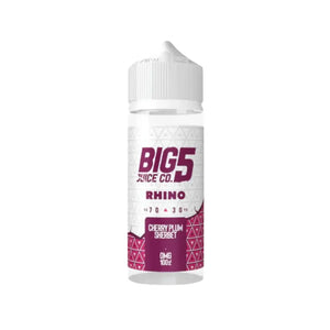 Big 5 Vape Juice Rhino 100ml Shortfill e liquid perfect for Sub-ohm Vape Kits & Sub-ohm Vape Tanks