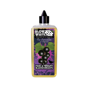 Blow White Four & Twenty Blackcurrants Flavour 100ml Shortfill Vape Juice perfect for Sub-ohm Vape Kits & Sub-ohm Vape Tanks