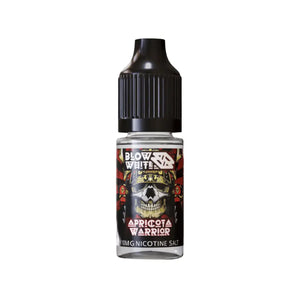 Blow White Grym Myst Apricota Warrior Flavour 10ml Nic Salt E-liquid perfect for Refillable Vape Kits