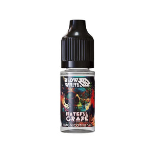 Blow White Grym Myst Hateful Grape Flavour 10ml Nic Salt E-liquid perfect for Refillable Vape Kits