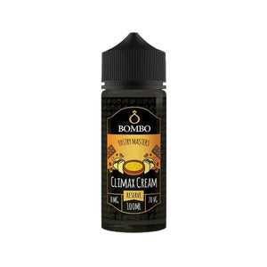 Bombo Pastry Climax Cream Reserve Flavour 100ml Shortfill Vape Juice Perfect for Sub-ohm Vape Kits & Sub-ohm Vape Tank