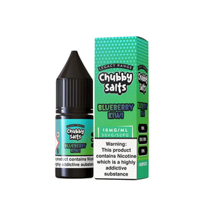 Chubby Blueberry Kiwi Flavour 10ml Nic Salt E-liquid - Perfect for Refillable Vape Kits