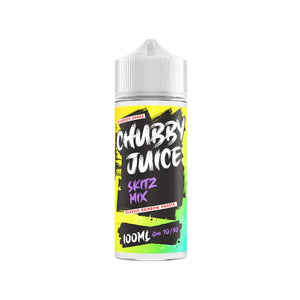Chubby Juice Classics Skitz Mix Flavour 100ml Shortfill E Liquid perfect for Sub-ohm Vape Kits & Sub-ohm Vape Tanks