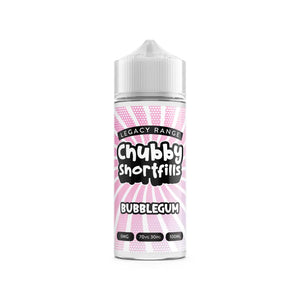 Chubby Juice Legacy Edition 100ml Shortfill Bubblegum Flavour 70vg 30pg perfect for sub ohm kits or sub ohm tanks