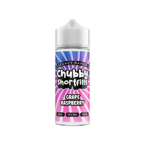 Chubby Juice Legacy Edition 100ml Shortfill Grape Raspberry Flavour 70vg 30pg perfect for sub ohm kits or sub ohm tanks