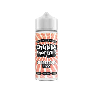 Chubby Juice Legacy Edition 100ml Shortfill Grapefruit Fizz Flavour 70vg 30pg perfect for sub ohm kits or sub ohm tanks