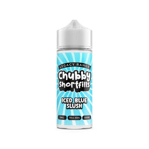 Chubby Juice Legacy Edition 100ml Shortfill Iced Blue Slush Flavour 70vg 30pg perfect for sub ohm kits or sub ohm tanks