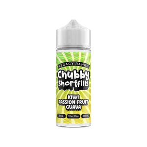 Chubby Juice Legacy Edition 100ml Shortfill Kiwi Passion Fruit Guava Flavour 70vg 30pg perfect for sub ohm kits or sub ohm tanks