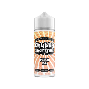 Chubby Juice Legacy Edition 100ml Shortfill Peach Ice Flavour 70vg 30pg perfect for sub ohm kits or sub ohm tanks