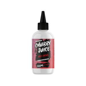 Chubby Juice Red Diesel Flavour 200ml Shortfill E Liquid perfect for Sub-ohm Vape Kits & Sub-ohm Vape Tanks