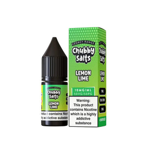 Chubby Lemon Lime Flavour 10ml Nic Salt E-liquid - Perfect for Refillable Vape Kits