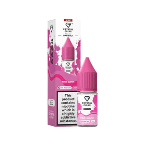 Crystal Clear Nic Salts - Pink Slush flavour, this nicotine salt e-liquid is Designed for refillable pod systems