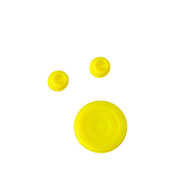 Cthulhu Fantasy Button Kit for Cthulhu AIO Box Mod Kit in red and yellow.