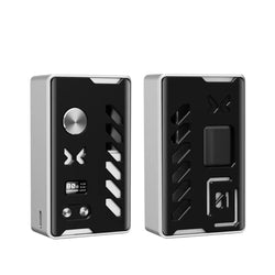 Damn Vape X The Mind Flayer Atemporal 21 Squonk Mod, featuring sleek aluminium CNC and SS304 construction, showcasing its durable and stylish design. Ideal for squonk vaping enthusiasts seeking advanced functionality and premium aesthetics.