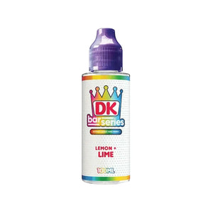 DK Bar Series Lemon Lime Flavour 100ml Shortfill E-liquid perfect for Sub-ohm Vape Kits & Sub-ohm Vape Tanks