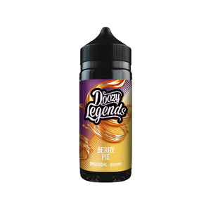 Doozy Legends Berry Pie Flavour 100ml Shortfill Vape Juice Perfect for Sub-ohm Vape Kits & Sub-ohm Vape Tanks