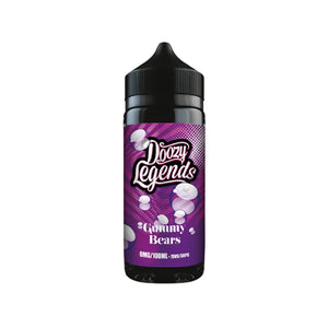 Doozy Legends Gummy Bears Flavour 100ml Shortfill Vape Juice Perfect for Sub-ohm Vape Kits & Sub-ohm Vape Tanks
