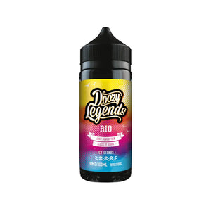 Doozy Legends Rio Flavour 100ml Shortfill Vape Juice Perfect for Sub-ohm Vape Kits & Sub-ohm Vape Tanks