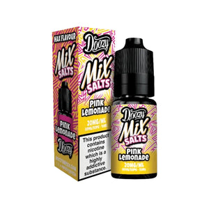 Doozy Mix Pink Lemonade Flavour 10ml Nic Salt E-liquid perfect for Refillable Vape Kits