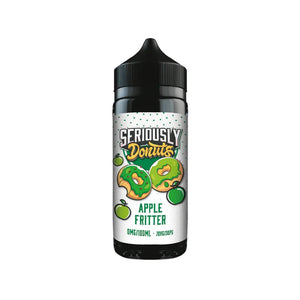 Doozy Seriously Donuts Apple Fritter Flavour 100ml Shortfill E-liquid Perfect for Sub-ohm Vape Kit & Sub-ohm Vape Tanks