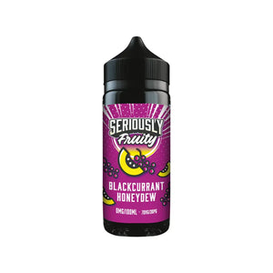 Doozy Seriously Fruity Blackcurrant Honeydew flavour 100ml Shortfill Vape Juice Perfect for Sub-ohm Vape Kits & Sub-ohm Vape Tanks