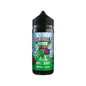 Doozy Vape Seriously Nice 100ml Shortfill E-liquid in Frozen Apple Berry Flavour