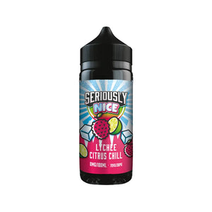 Doozy Vape Seriously Nice 100ml Shortfill E-liquid in Lychee Citrus Chill Flavour