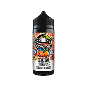 Doozy Vape Seriously Tropical 100ml Shortfill E-liquid in Pineapple Citrus Ice Flavour