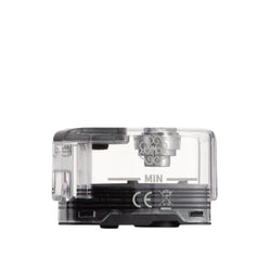 Dotmod dotpod max replacement empty pod tanks, transparent design, side by side.