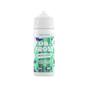 Dr Frost Arctic Apple Black Honeydew Ice Flavour 100ml Shortfill E-liquid perfect for Refillable Pod Vape Kits
