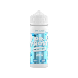 Dr Frost Arctic Blue Ice Flavour 100ml Shortfill E-liquid perfect for Refillable Pod Vape Kits