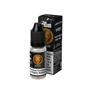 Dr Vapes Gold 10ml Nic Salt E-liquid perfect for Refillable Vape Kits
