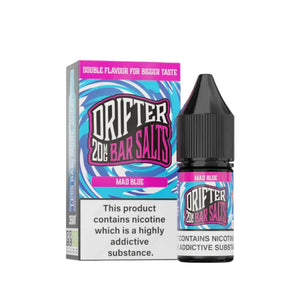Drifter Bar Salts Mad Blue Flavour 10ml Nic Salt E-liquid - Perfect for Refillable Vape Kits