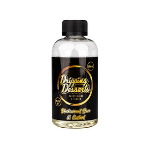 Dripping Desserts Blackcurrant Jam & Custard Flavour 200ml Shortfill E-liquid perfect for Sub-ohm Vape Tanks & Sub-ohm Vape Kits